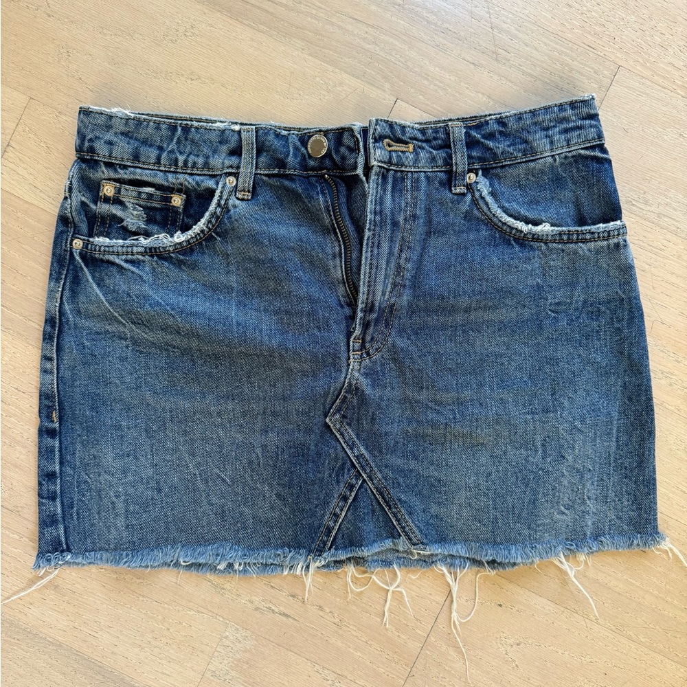 Zara Denim Mini Skirt